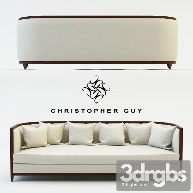 Christopher Guy Minerva Sofa 3D Model Download Christopher Guy Minerva Sofa 3D Model Download