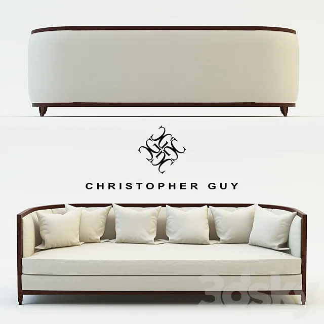 Christopher Guy MINERVA Sofa 3DModel Christopher Guy MINERVA Sofa 3DModel