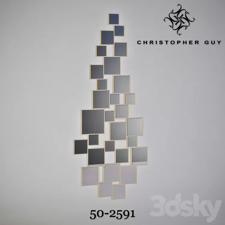Christopher Guy Mirror 50-2591 3D Model