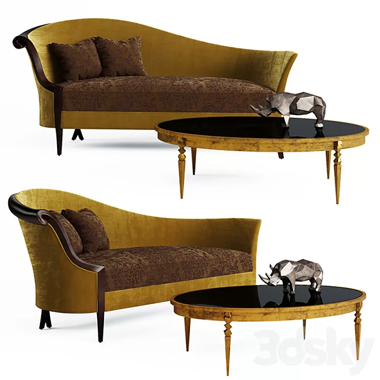 Christopher guy set – A touch of velvet collection. 3D Model Christopher guy set – A touch of velvet collection. 3D Model