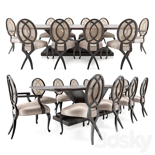 Christopher Guy – Set Table CG3A1 3D Model