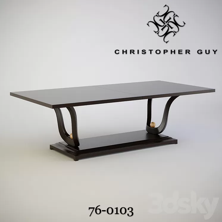 Christopher Guy Table 76-0103 3D Model Christopher Guy Table 76-0103 3D Model