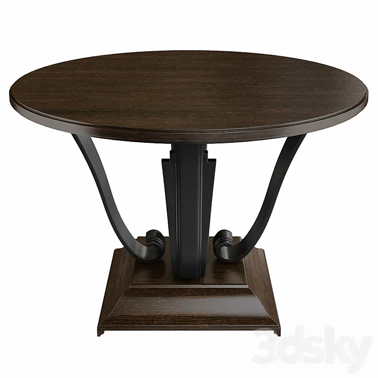 Christopher Guy VEN Java Cafe VarnishBlack Satin 3D Model Free Download