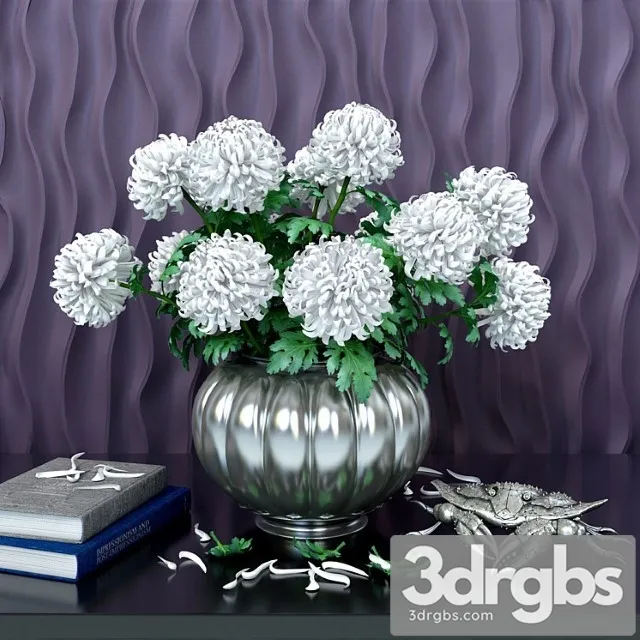 Chrysanthemum Balls 1 3D Model Download Chrysanthemum Balls 1 3D Model Download