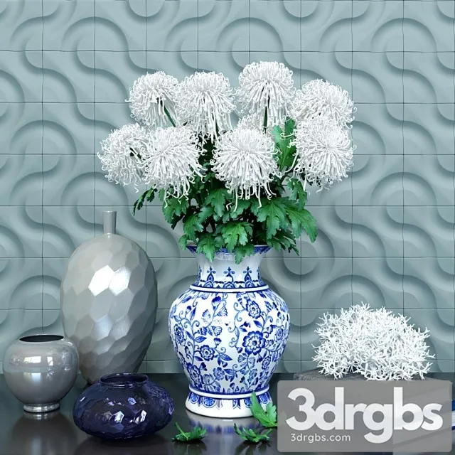 Chrysanthemum Curly 3D Model Download Chrysanthemum Curly 3D Model Download