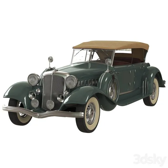 Chrysler Imperial Roadster 1932 3D Model