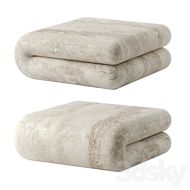 Chubby Coffee Table by Arthur Vallin 3DModel Chubby Coffee Table by Arthur Vallin 3DModel