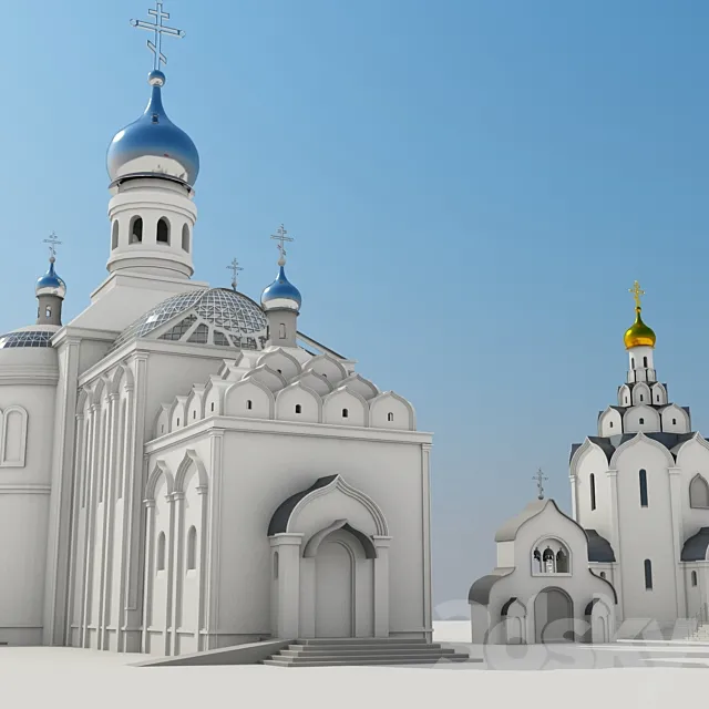Church 3D Model