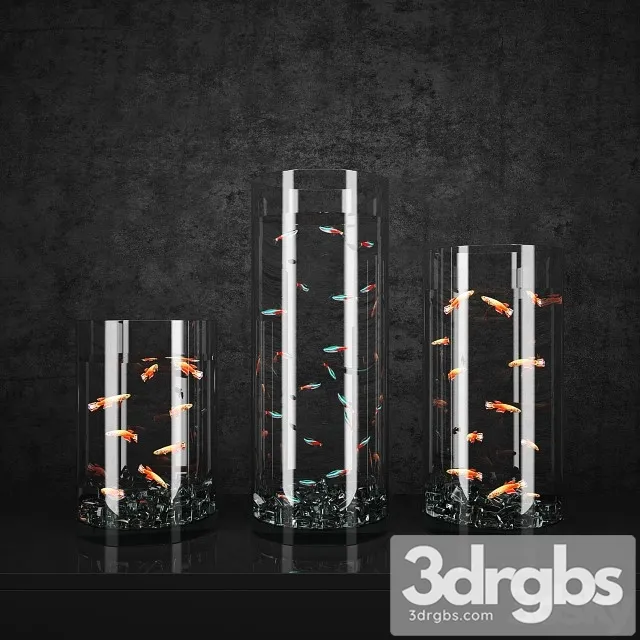 Cicle Aquarium 3D Model Download