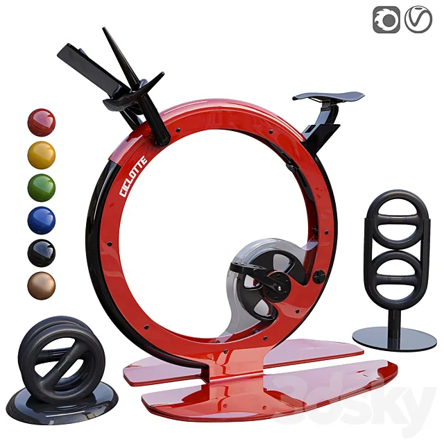 Ciclotte Exercise Bike & Dumbbells Free Download