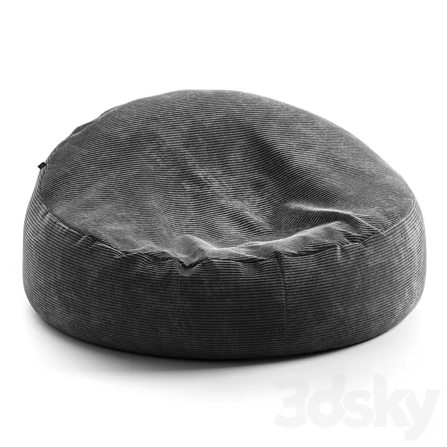 Cielo – Big Boy Bean Bag Granite 3D Model