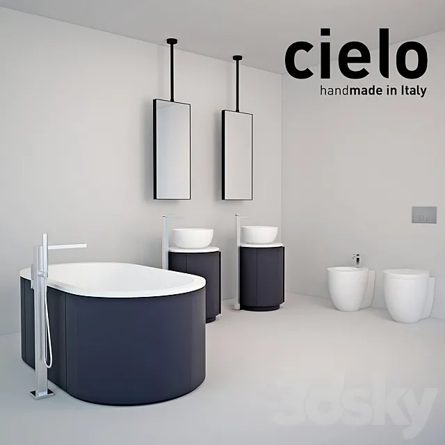 Cielo collection Arcadia + Fantini collection MINT 3D Model Cielo collection Arcadia + Fantini collection MINT 3D Model