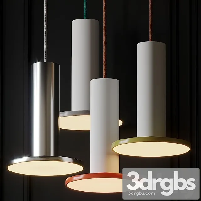 Cielo hi-bright pendant by pablo pardo 3D Model Download