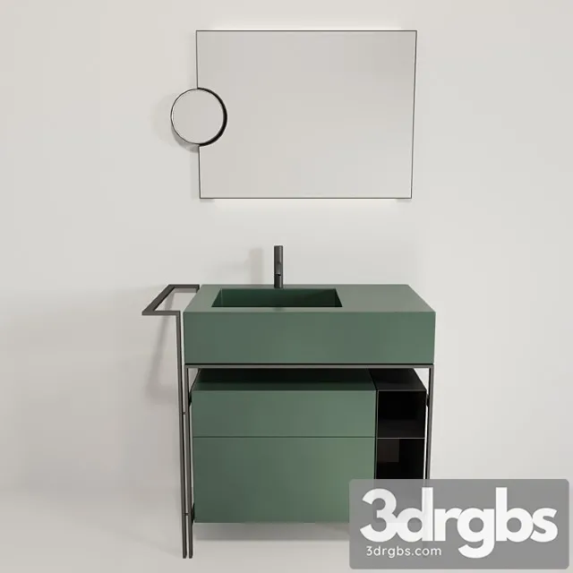 Cielo Narciso Mini Washbasin 3D Model Download