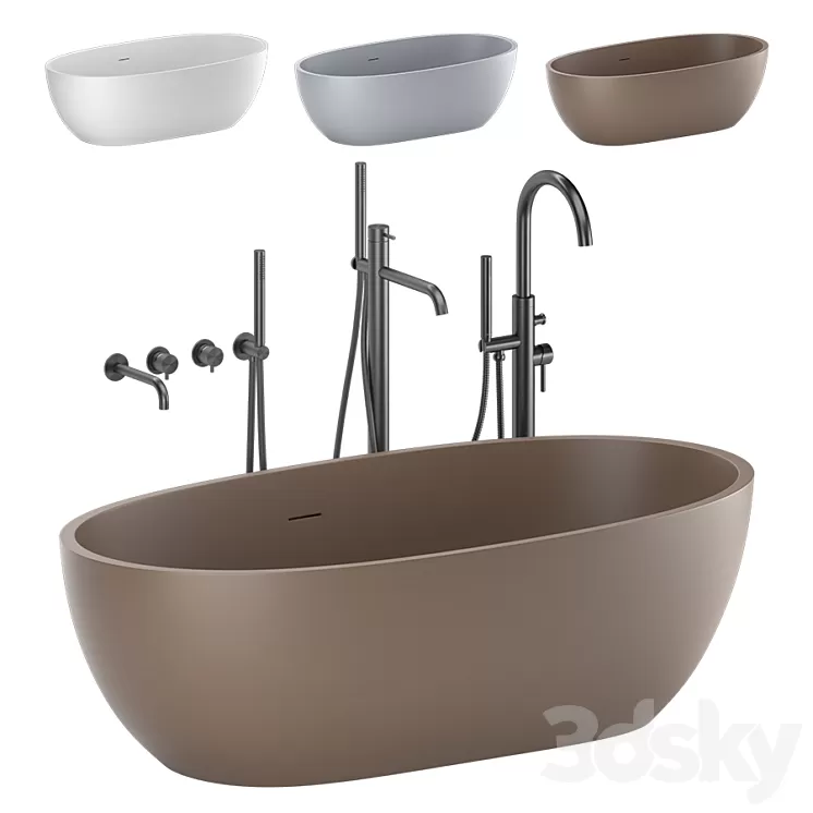 Cielo Shui Comfort bath 3D Model Free Download Cielo Shui Comfort bath 3D Model Free Download