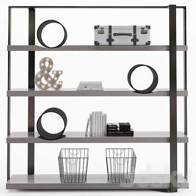 Cierre Imbottiti Bookcase O 3DModel
