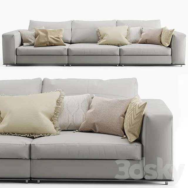 Cierre imbottiti dolcevita sofa 3DModel