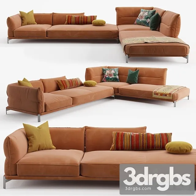 Cierre imbottiti up-down sofa 2 3D Model Download Cierre imbottiti up-down sofa 2 3D Model Download