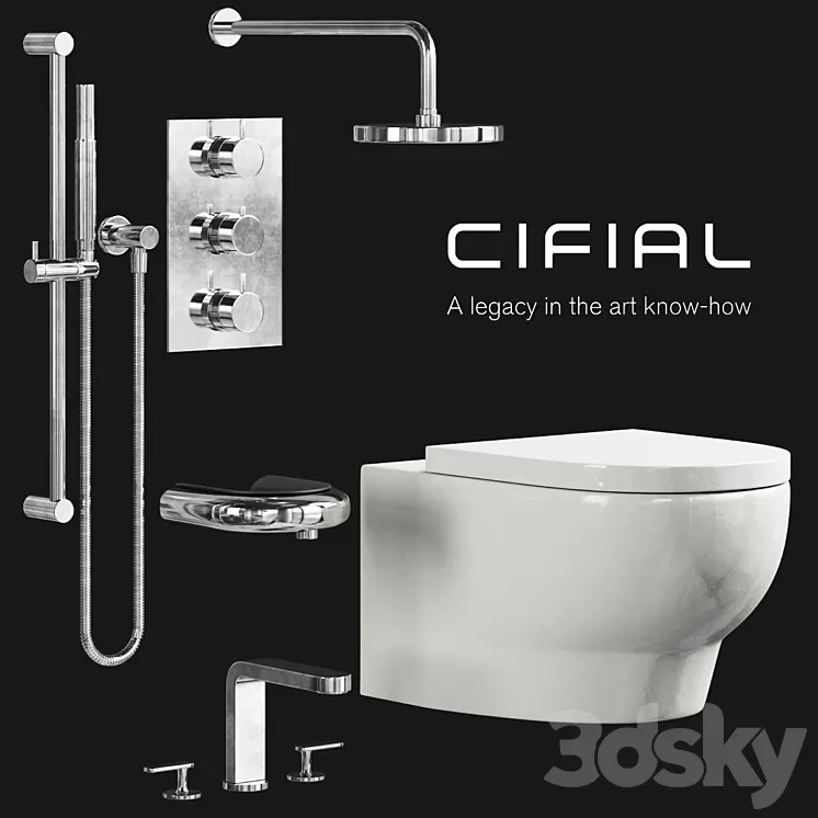 Cifial BATH SOLUTIONS 3D Model