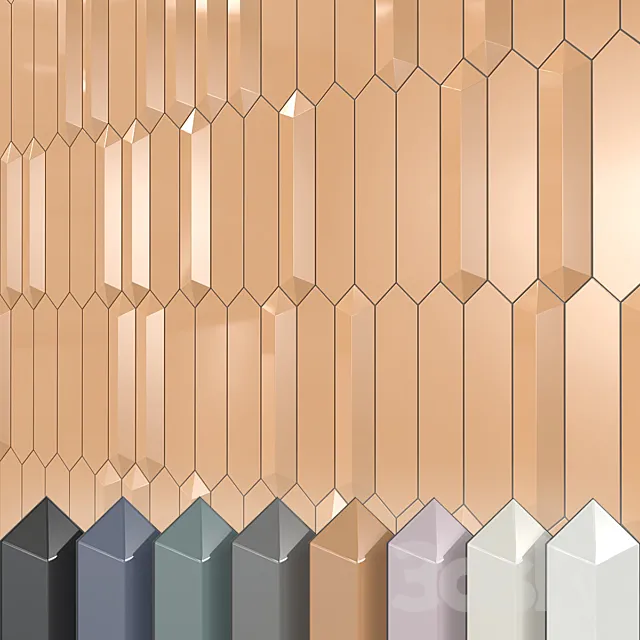 Cifre Dimsey tile. 3D Model