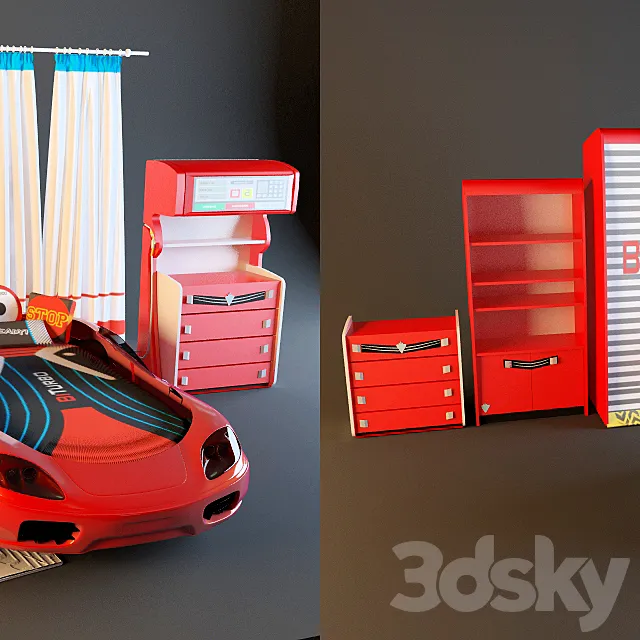 cilek furniture 3D Model cilek furniture 3D Model