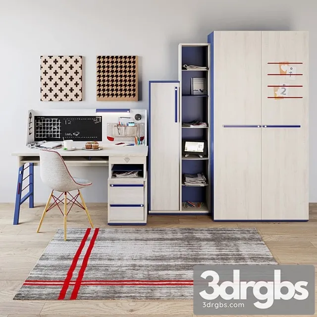 Cilek Trio Children 3D Model Download