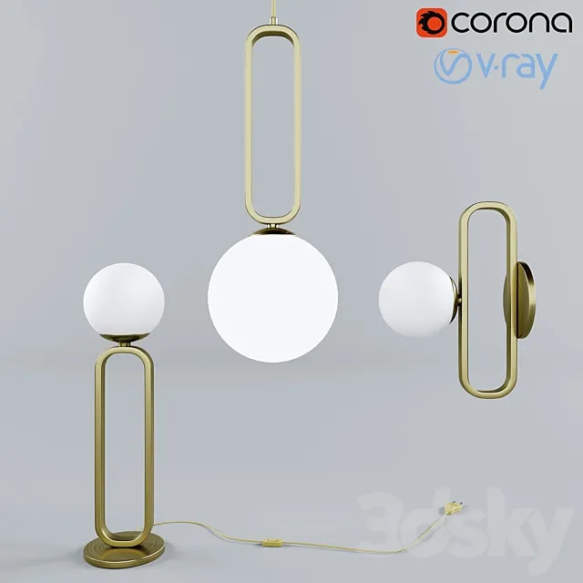 CIME lamps from ENO studio 3DModel