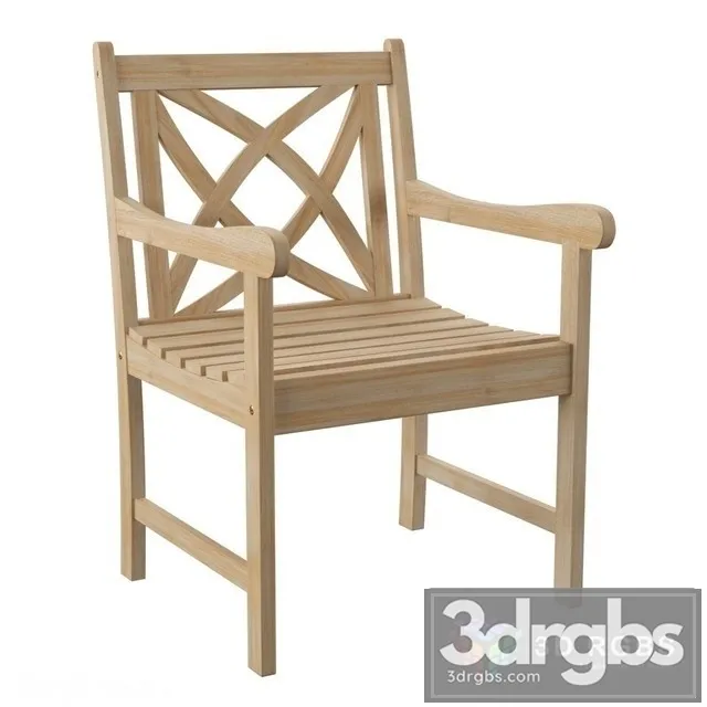 Cinas Rosenborg Garden Chair 3D Model Download Cinas Rosenborg Garden Chair 3D Model Download