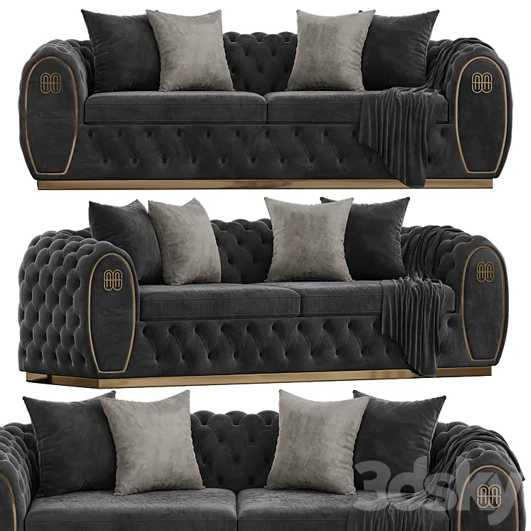 Cindy Luxury Salon Takimi 3D Model Free Download