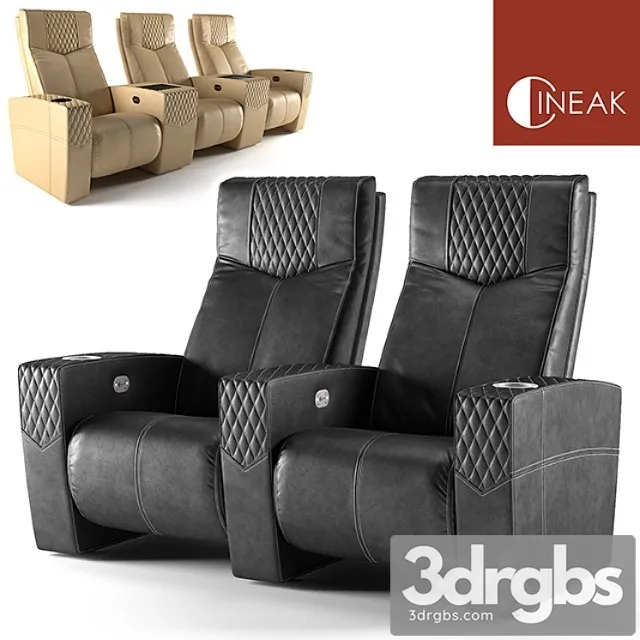 Cineak ferrier seating 3D Model Download Cineak ferrier seating 3D Model Download