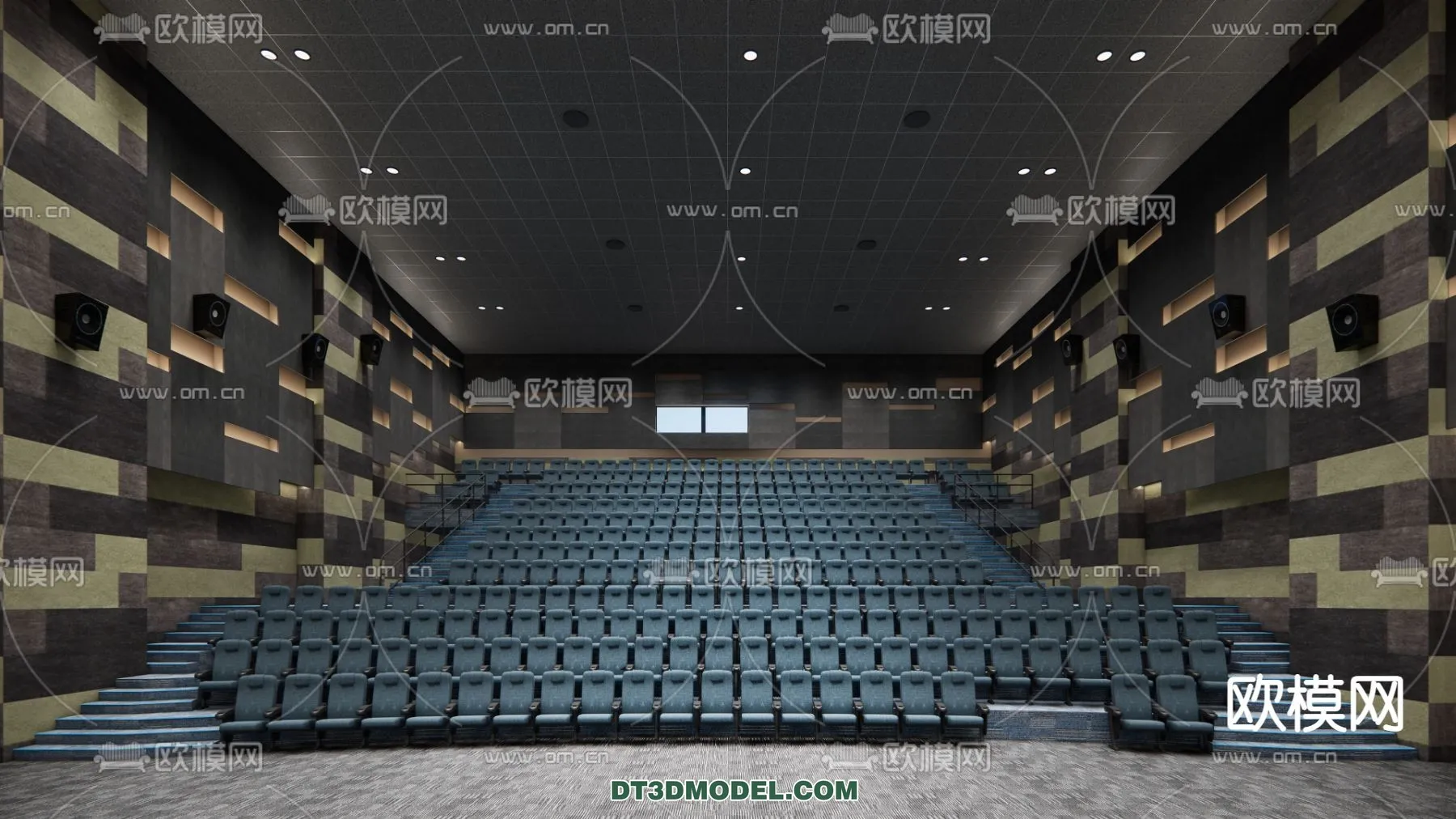 Cinema 3D Scenes – Movie Theater 3D Models – 061 Cinema 3D Scenes – Movie Theater 3D Models – 061