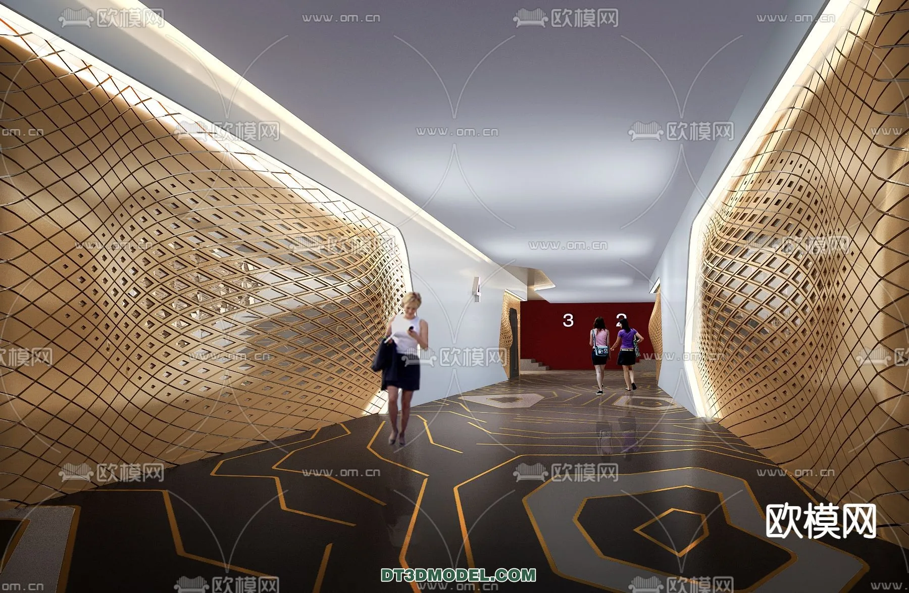 Cinema 3D Scenes – Movie Theater 3D Models – 081 Cinema 3D Scenes – Movie Theater 3D Models – 081