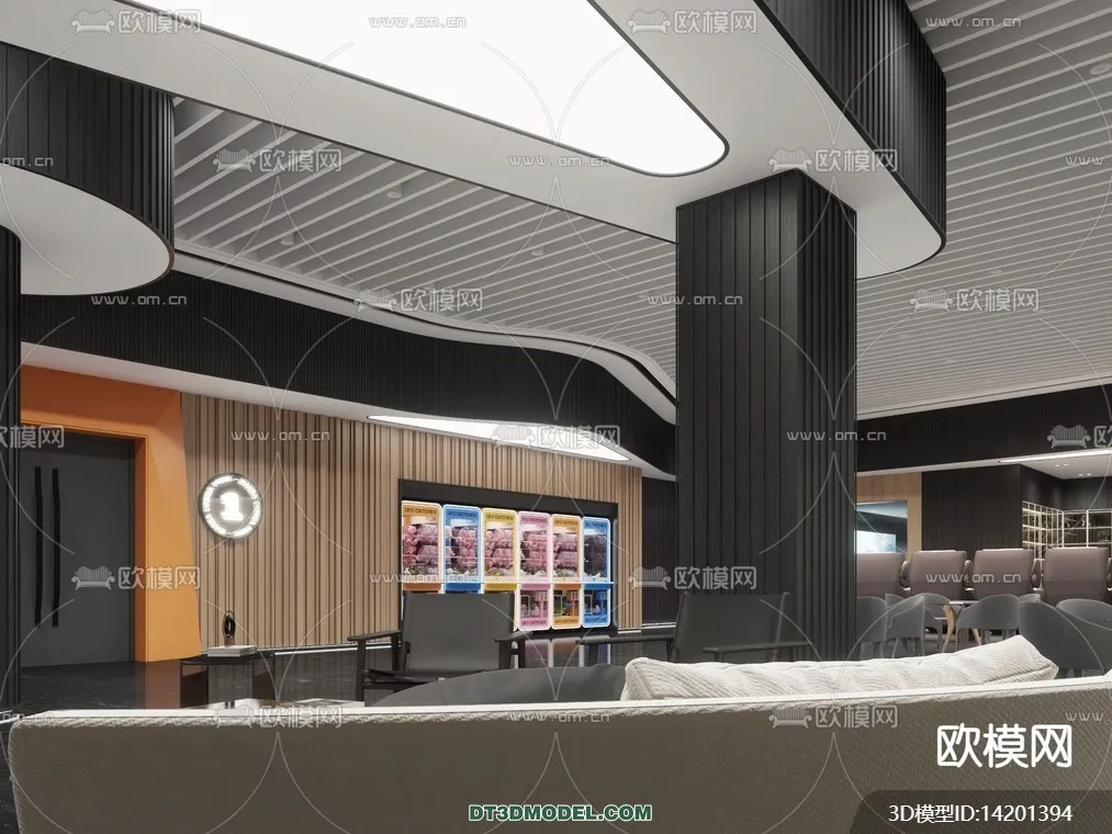 Cinema 3D Scenes – Movie Theater 3D Models – 092 Cinema 3D Scenes – Movie Theater 3D Models – 092