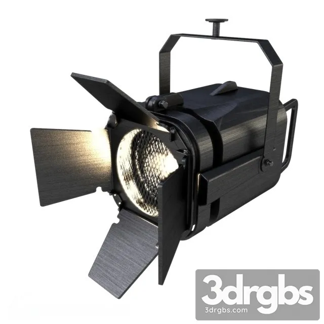 Cinema Headlight 3D Model Download