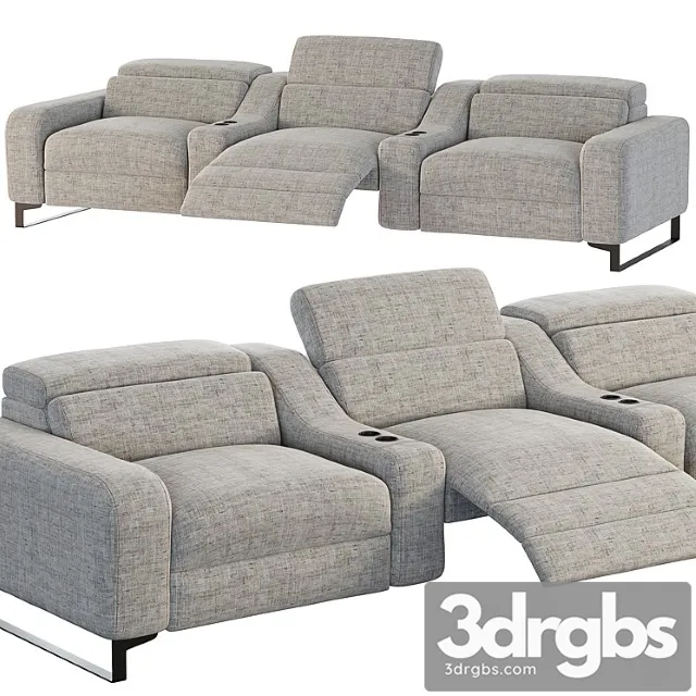 Cinema lory theater sofa by braccisofas Cinema lory theater sofa by braccisofas