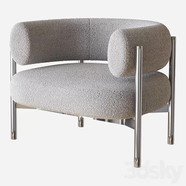 cini armchair HC28 cosmo 3D Model cini armchair HC28 cosmo 3D Model