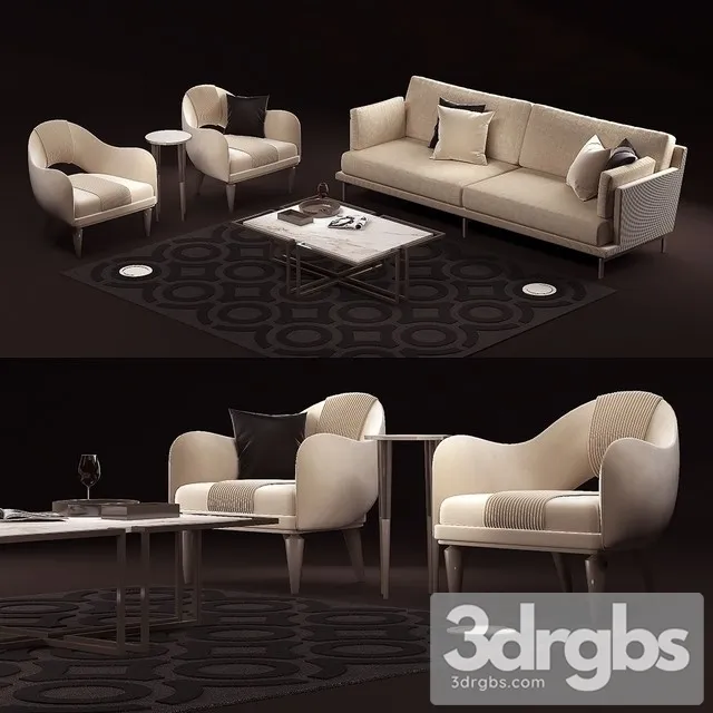 Cipriani Sofa 3D Model Download Cipriani Sofa 3D Model Download