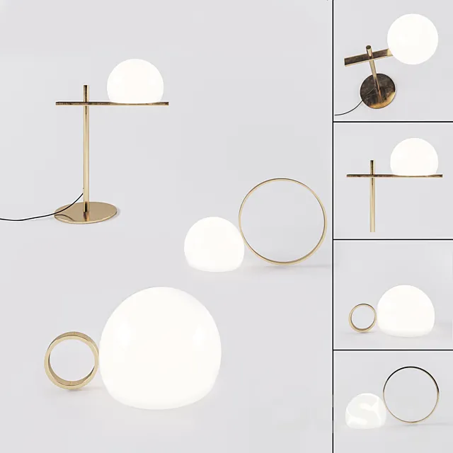 Circ Estiluz Table lamp 3D Model