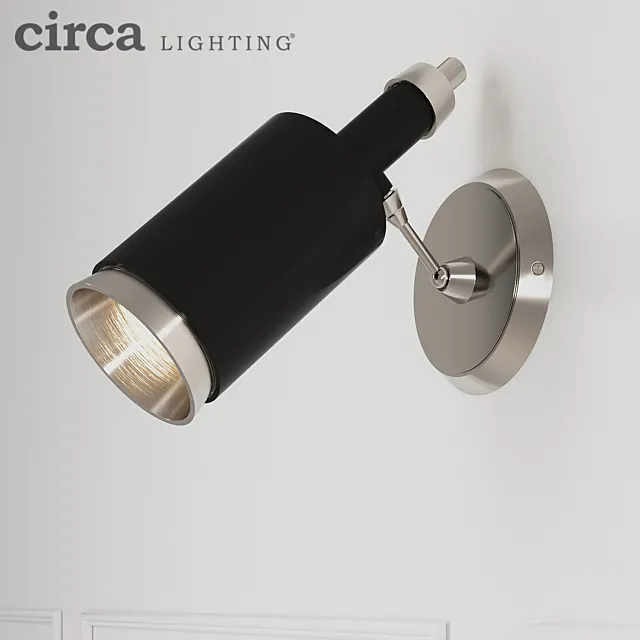 Circa Anders Small Articulating Wall Light 3D Model Circa Anders Small Articulating Wall Light 3D Model