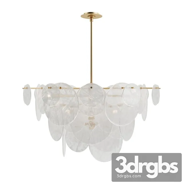 Circa lighting loire large chandelier 3D Model Download