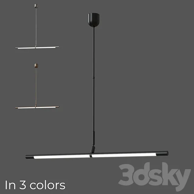 Circa Rousseau Large Linear Pendant 3D Model