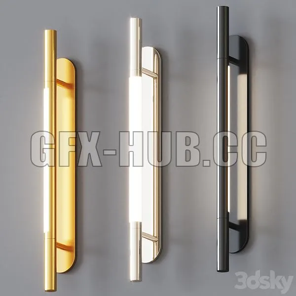 Circa Rousseau Medium Bracketed Sconce 3D Model