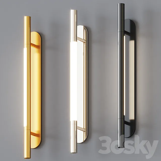 Circa – Rousseau Medium Bracketed Sconce 3D Model