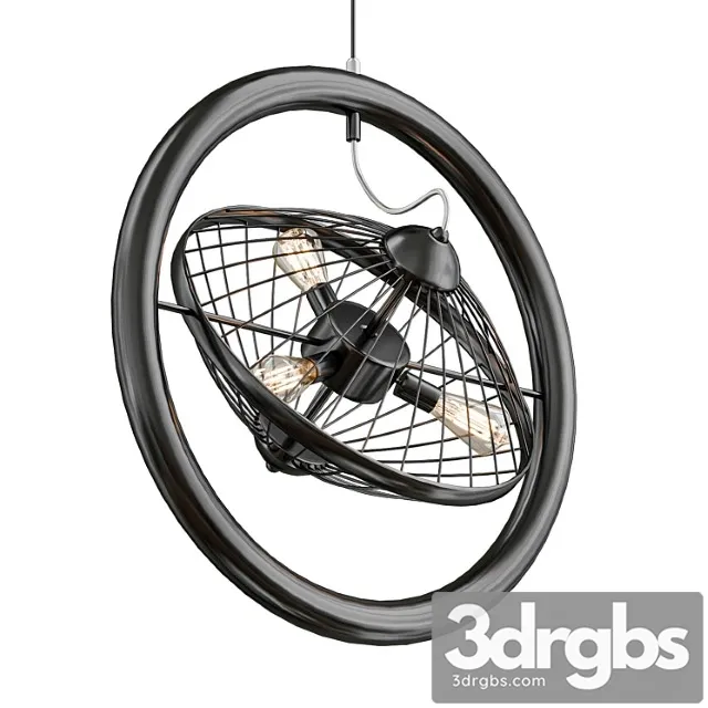 Circle cage with fan design Circle cage with fan design