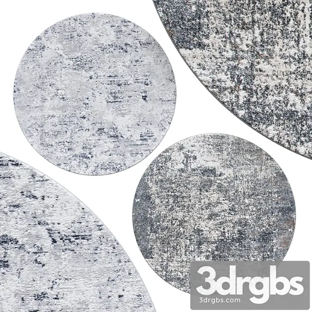 Circle Rugs 234 3D Model Download Circle Rugs 234 3D Model Download