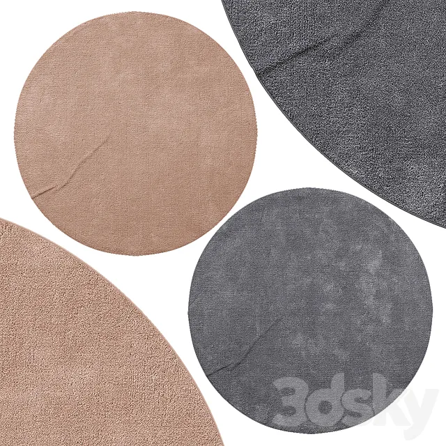 Circle rugs | No. 003 3D Model Circle rugs | No. 003 3D Model