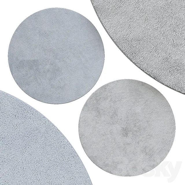 Circle rugs | No. 005 3D Model Circle rugs | No. 005 3D Model