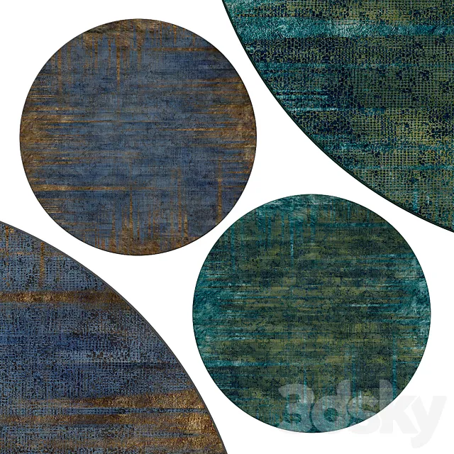Circle rugs | No. 088 3D Model Circle rugs | No. 088 3D Model