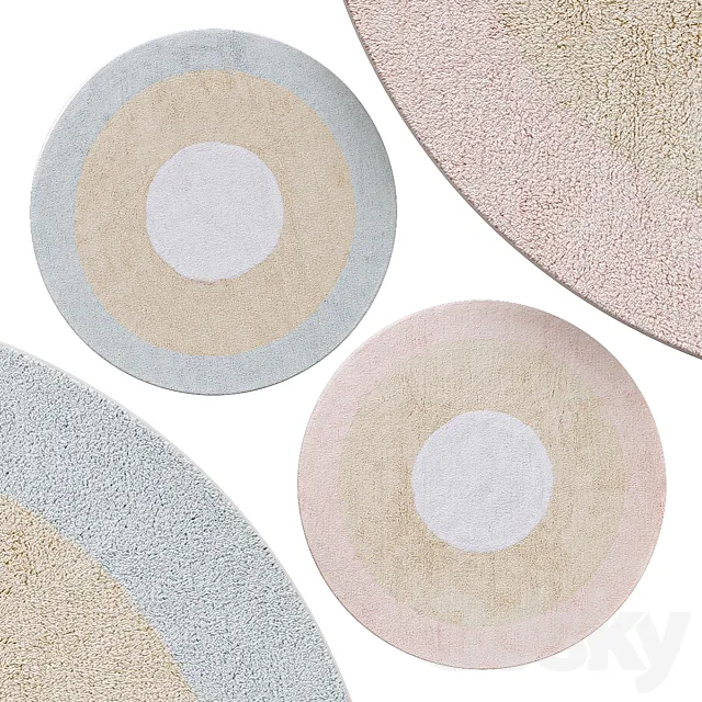 Circle rugs | No. 113 3D Model