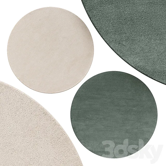 Circle rugs | No. 145 3D Model